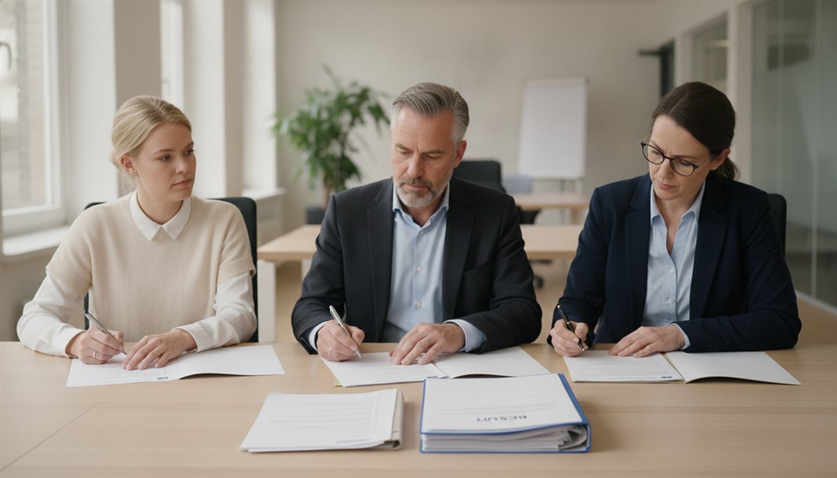 Beoordelingscommissie ondertekent het gunningsbesluit